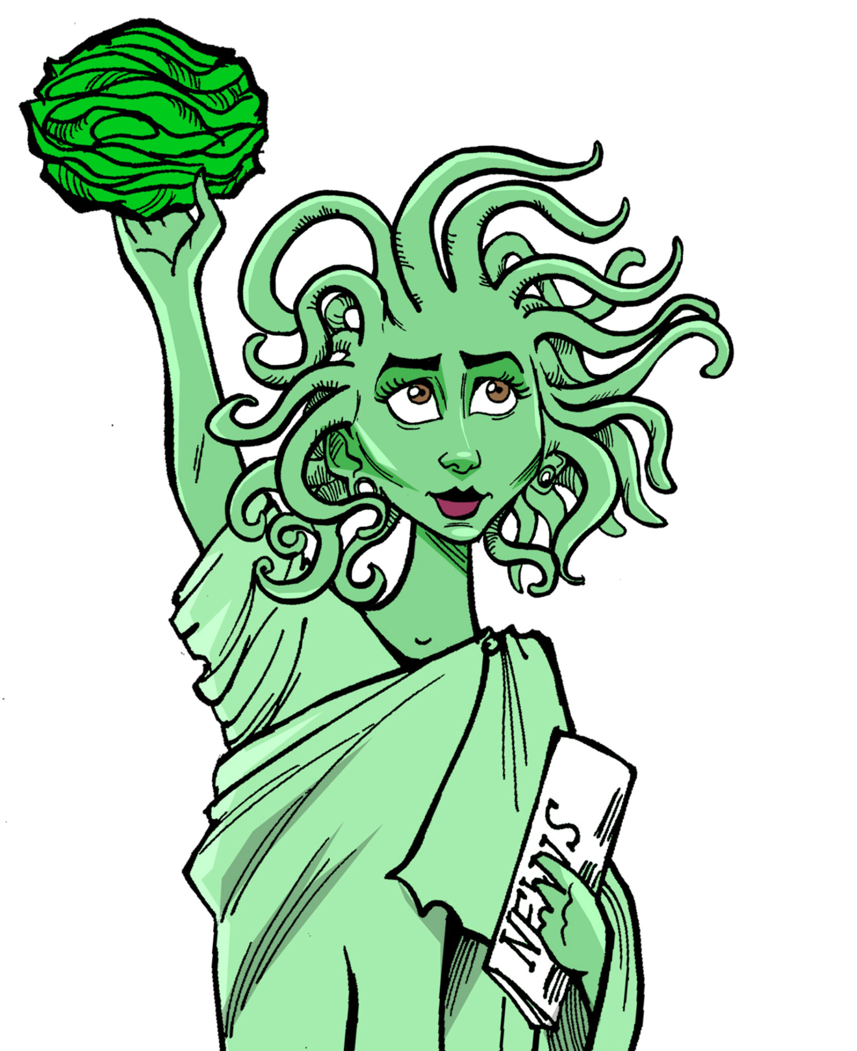 "Medusa" oder "Schmeckt Salat in Freiheit anders?"