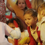 Musi-Kuss-Kinder auf dem Bruchsaler Weihnachtsmarkt