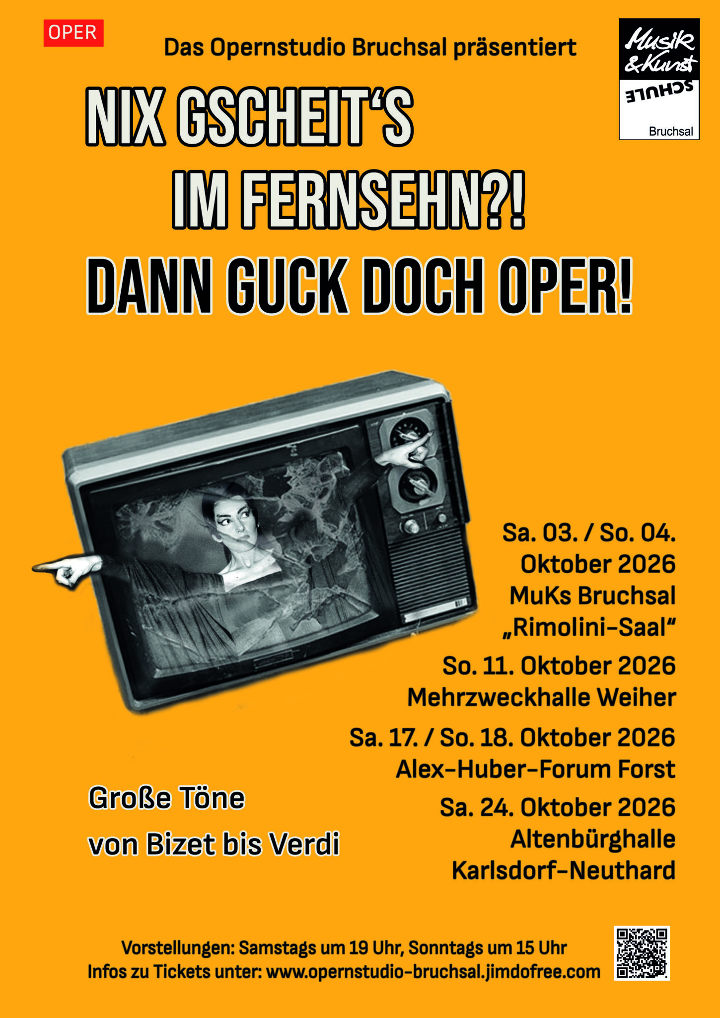 Nix Gscheit´s im Fernsehn?! Dann guck doch Oper!